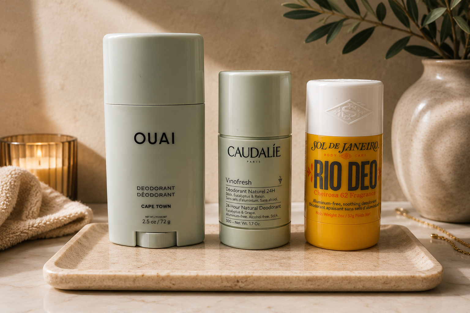 my current aluminium free deodorant selection