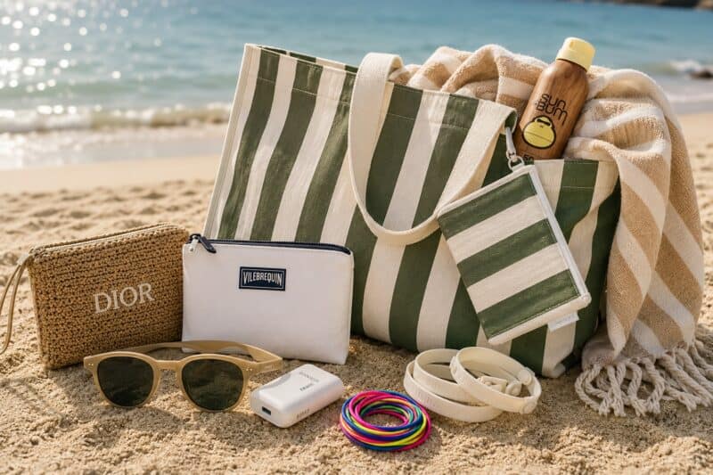 what is in my family sunnylife beach bag