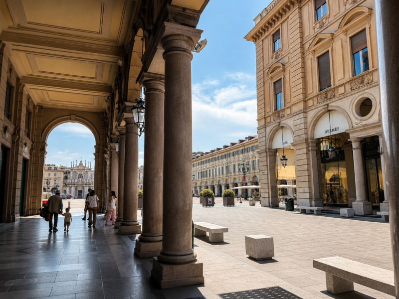 shopping in torino italia