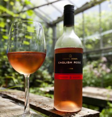 Chapel Down English Rose (not Rosé - I like the humour)