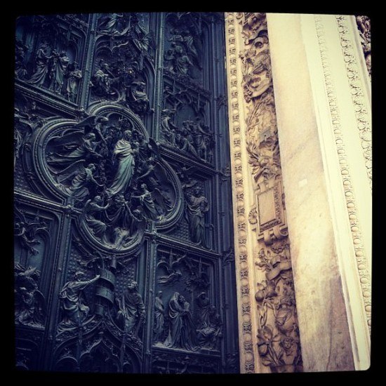 Duomo door detail