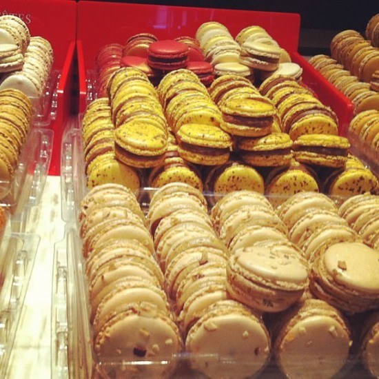 Foie Gras and Dark Chocolate Macaroons from Pierre Hermé - don't knock them until you try them!