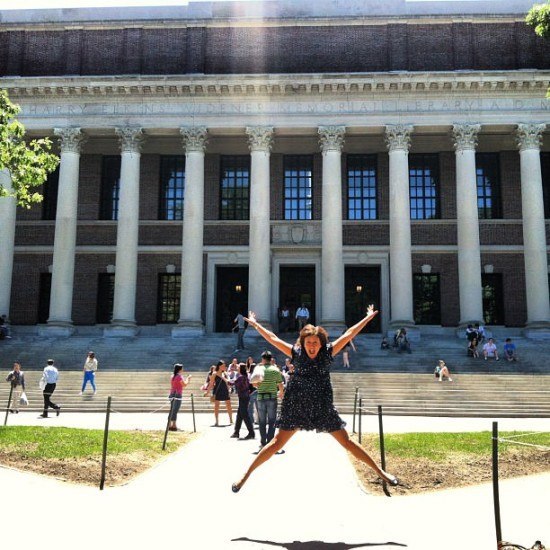 The smartest jump I have ever done.. at Harvard, of course!