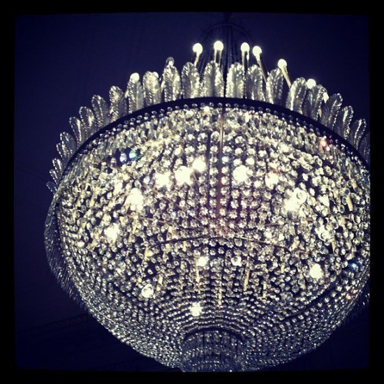 Loved the chandeliers at La Scala