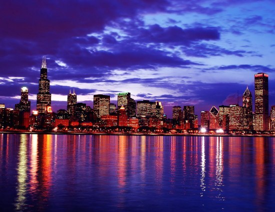 Wow, what a sight - Chicago Skyline. Copyright protected