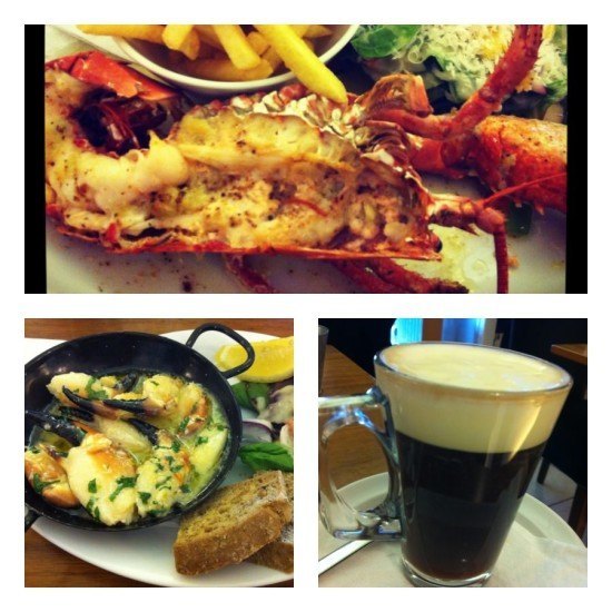 Delicious food in Howth