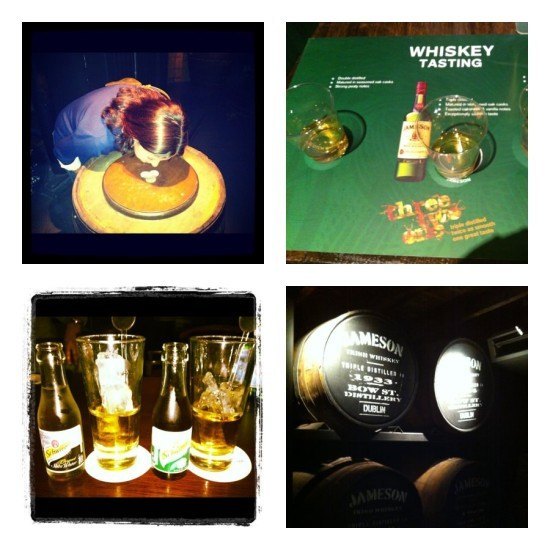 Some of my favourite moments at Jameson's Distillery