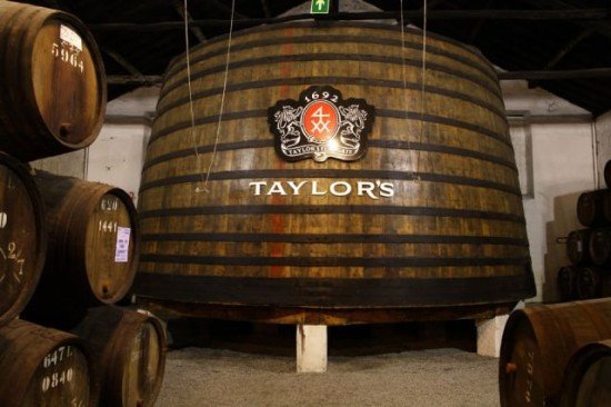 Taylor's Tasting Cellars in Vila Nova de Gaia, Portugal